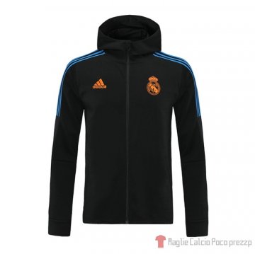 Giacca Real Madrid 2021-22 Negro Giacca Real Madrid 2021-22 Negro