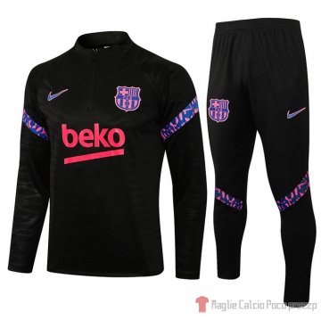 Tuta Da Track Felpa Barcellona Bambino 21-22 Negro Tuta Da Track Felpa Barcellona Bambino 21-22 Negro