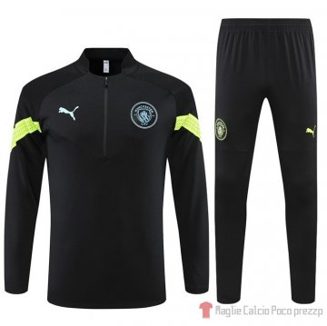 Felpa Della Tuta Manchester City 22-23 Negro Felpa Della Tuta Manchester City 22-23 Negro