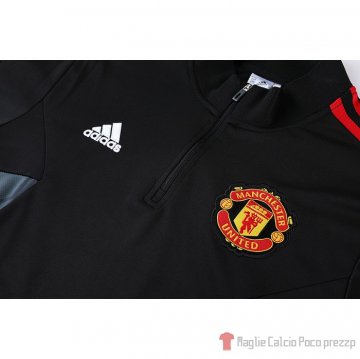 Felpa Della Tuta Manchester United 2022-23 Negro