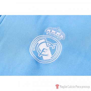 Tuta Da Track Felpa Real Madrid 2021-22 Azul