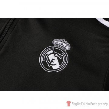 Tuta Da Track Felpa Real Madrid 2021-22 Negro