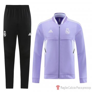 Giacca Della Tuta Real Madrid 2022-23 Purpura