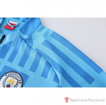 Giacca Manchester City 2022-23 Azul Claro