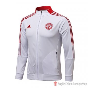 Giacca Manchester United 2021-22 Bianco