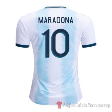 Maglia Argentina Giocatore Maradona Home 2019