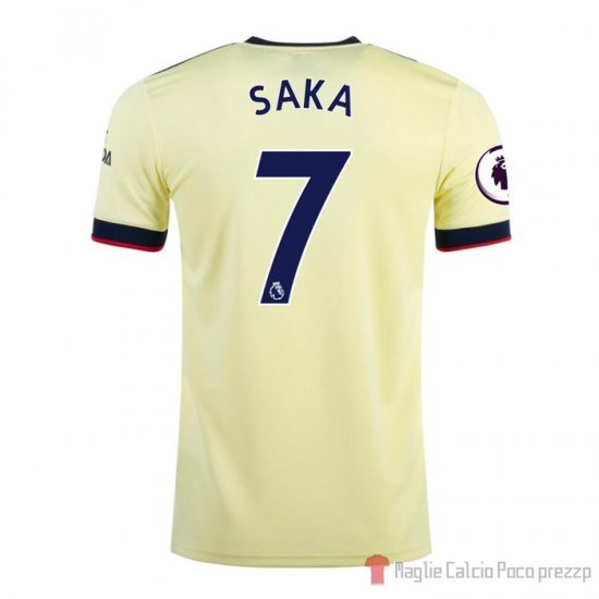 Maglia Arsenal Giocatore Saka Away 21-22 - Clicca l'immagine per chiudere