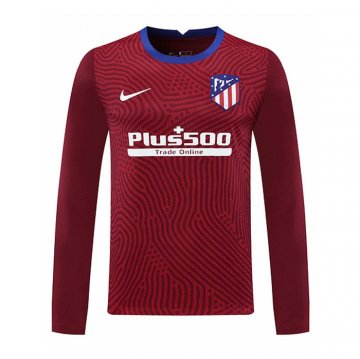 Maglia Atletico Madrid Portiere Manica Lunga 20-21 Rosso Maglia Atletico Madrid Portiere Manica Lunga 20-21 Rosso