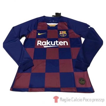 Maglia Barcellona Home Manica Lunga 2019/2020 Maglia Barcellona Home Manica Lunga 2019/2020
