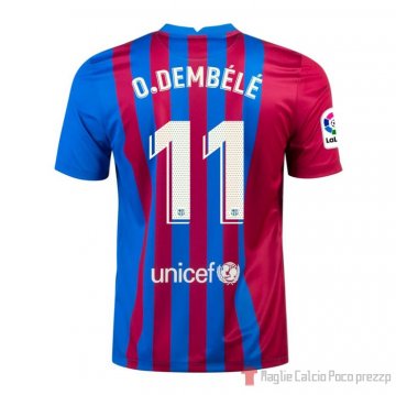 Maglia Barcellona Giocatore O.dembele Home 21-22 Maglia Barcellona Giocatore O.dembele Home 21-22