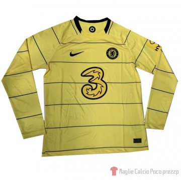 Maglia Chelsea Away Manica Lunga 21-22 Maglia Chelsea Away Manica Lunga 21-22