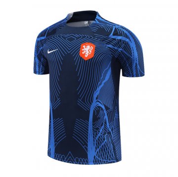 Maglia De Allenamento Paises Bajos 2022-23 Azul