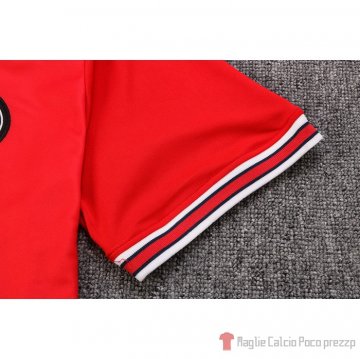 Maglia De Allenamento Paris Saint-germain Jordan 22-23 Rojo