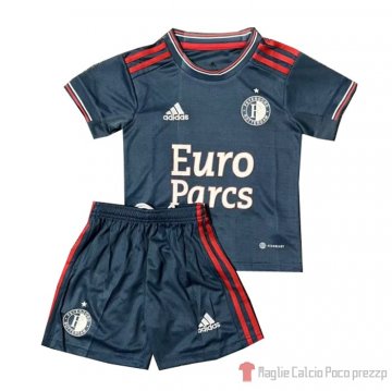 Maglia Feyenoord Away Bambino 22-23 Maglia Feyenoord Away Bambino 22-23