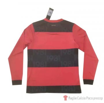 Maglia Flamengo Home Maniche Lunghe 2021