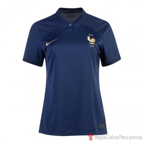 Maglia Francia Home Donna 2022 - Clicca l'immagine per chiudere