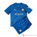 Maglia Manchester City Portiere Bambino 22-23 Azul