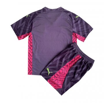 Maglia Manchester City Portiere Bambino 23-24 Purpura