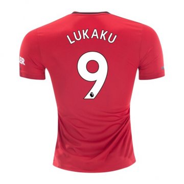 Maglia Manchester United Giocatore Lukaku Home 2019/2020 Maglia Manchester United Giocatore Lukaku Home 2019/2020