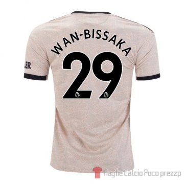 Maglia Manchester United Giocatore Wan-bissaka Away 2019/2020 Maglia Manchester United Giocatore Wan-bissaka Away 2019/2020