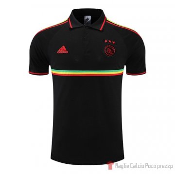 Maglia Polo Ajax 2022-23 Nero