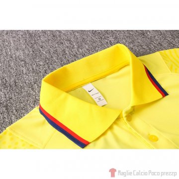 Maglia Polo Barcellona 2020/2021 Giallo