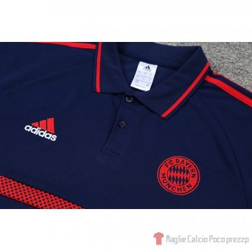 Maglia Polo Bayern Munich 2022-23 Blu