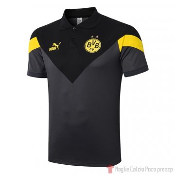 Maglia Polo Borussia Dortmund 2020/2021 Grigio