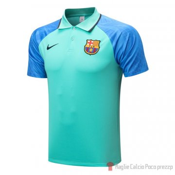 Maglia Polo Del Barcellona 22-23 Verde Maglia Polo Del Barcellona 22-23 Verde