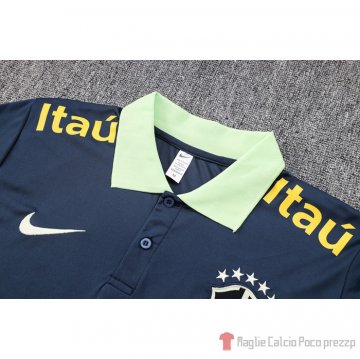 Maglia Polo Del Brasil 23-24 Azul