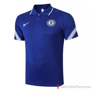 Polo Chelsea 2020-21 Azul Polo Chelsea 2020-21 Azul