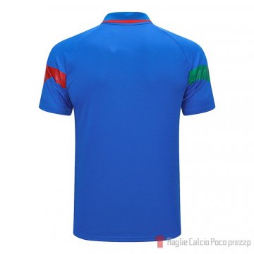 Maglia Polo Del Italia 2022-2023 Azul