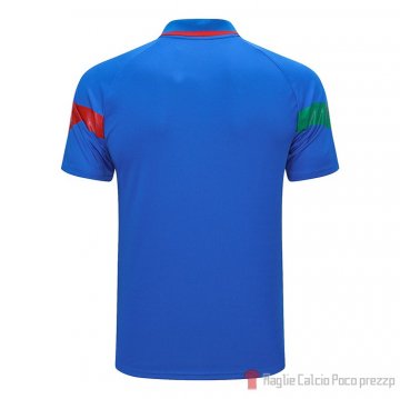 Maglia Polo Del Italia 2022-2023 Azul