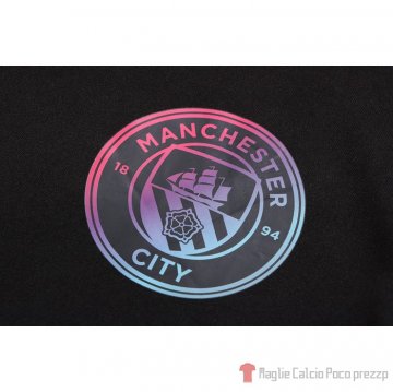 Maglia Polo Del Manchester City 22-23 Negro