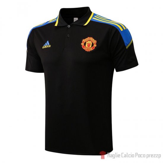 Maglia Polo Manchester United 22-23 Negro - Clicca l'immagine per chiudere