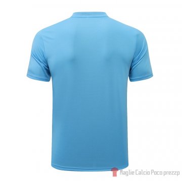 Maglia Polo Del Olympique Marsella 21-22 Azul