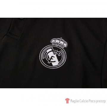 Maglia Polo Real Madrid 22-23 Negro