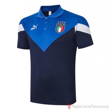Maglia Polo Italia 2020 Blu Maglia Polo Italia 2020 Blu