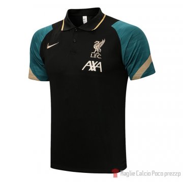 Maglia Polo Liverpool 2021-22 Nero Maglia Polo Liverpool 2021-22 Nero