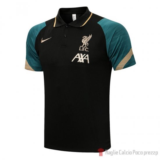 Maglia Polo Liverpool 2021-22 Nero - Clicca l'immagine per chiudere