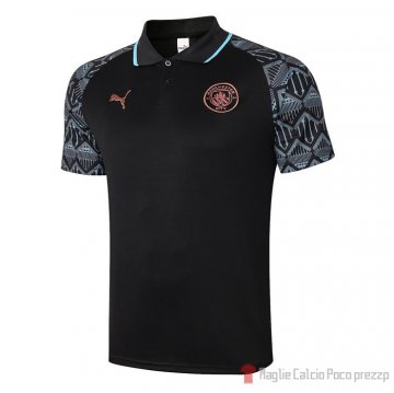 Maglia Polo Manchester City 20-21 Nero Maglia Polo Manchester City 20-21 Nero