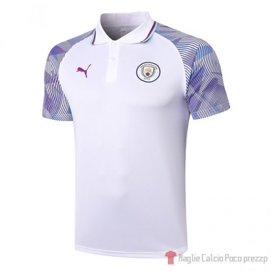 Maglia Polo Manchester City 2020-21 Bianco - Clicca l'immagine per chiudere