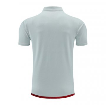 Maglia Polo Manchester City 22-23 Grigio