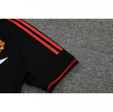 Maglia Polo Manchester United 2022-23 Nero