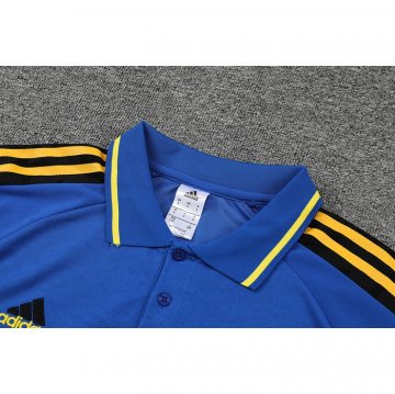 Maglia Polo Manchester United 22-23 Blu