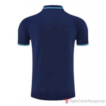 Maglia Polo Marsiglia 22-23 Blu Marino
