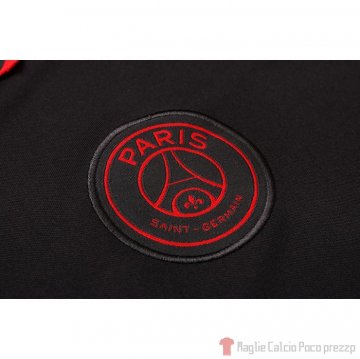 Maglia Polo Paris Saint-Germain 2020/2021 Nero e Grigio