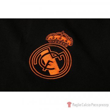 Maglia Polo Real Madrid 21-22 Nero