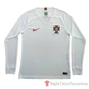 Maglia Portogallo Away Manica Lunga 2018