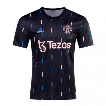 Maglia Pre-partita Del Manchester United 2022 Negro Maglia Pre-partita Del Manchester United 2022 Negro